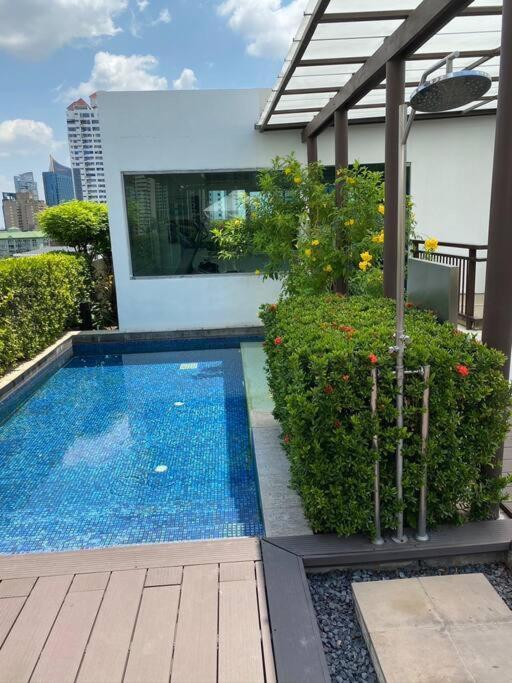 Delightful Condo In Central Location At Sukhumvit 49 بانكوك المظهر الخارجي الصورة