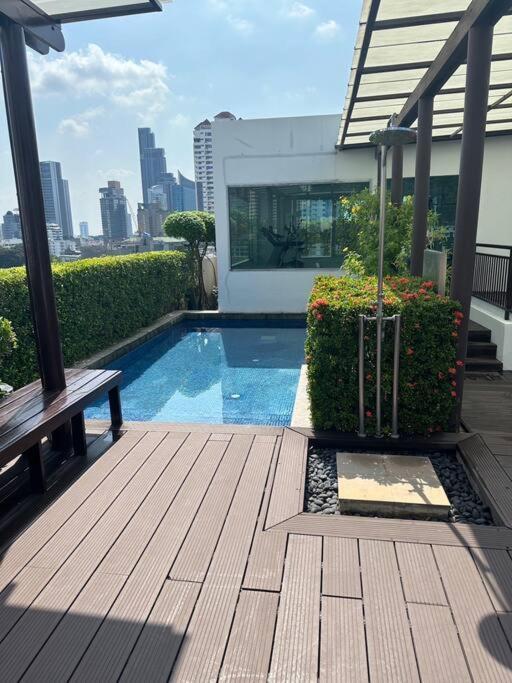 Delightful Condo In Central Location At Sukhumvit 49 بانكوك المظهر الخارجي الصورة