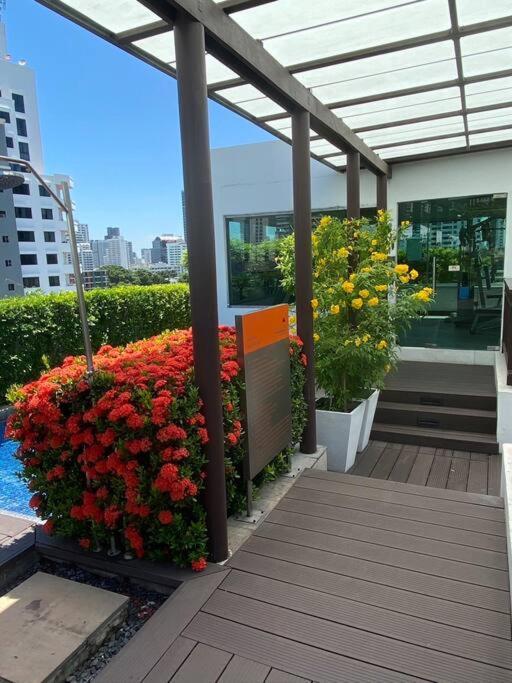Delightful Condo In Central Location At Sukhumvit 49 بانكوك المظهر الخارجي الصورة