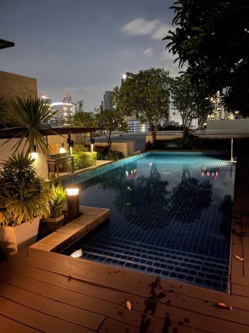 Delightful Condo In Central Location At Sukhumvit 49 بانكوك المظهر الخارجي الصورة